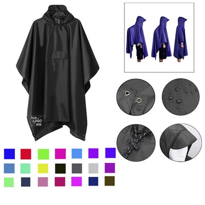 All-Weather Hooded Poncho