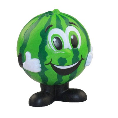 Cartoon Watermelon Man Stress Ball