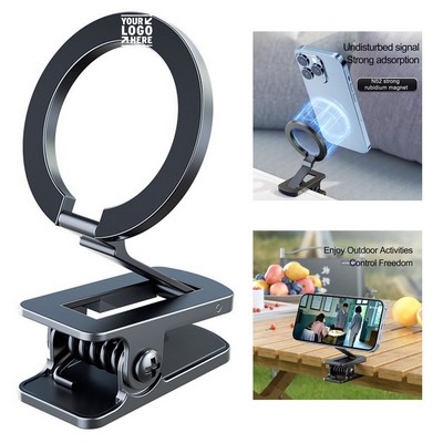 Universal Clip-On Magnetic Adjustable Multipurpose Phone Holder Mount