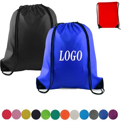 210D Polyester Drawstring Backpack