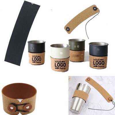 Foldable Leather Cup Cover