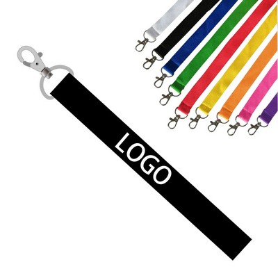 Custom Neoprene Wristlet Keychain Lanyard