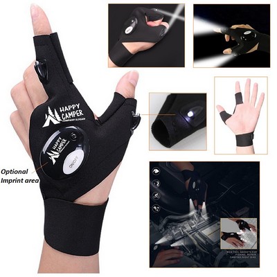 LED Light Work Gloves