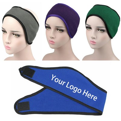 Windproof Fleece Ear Warmer Headband for Men and Women