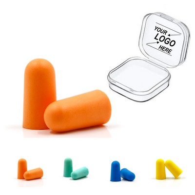 Soft Foam Earplugs for Noise Reduction