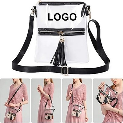 Transparent PVC Shoulder Bag