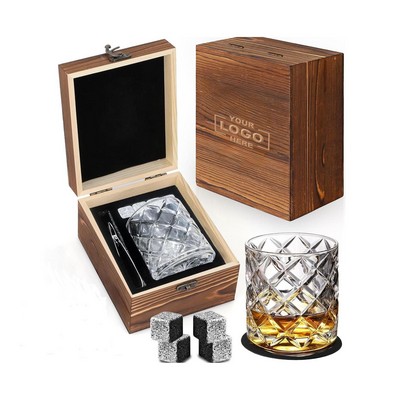 Whiskey Glass Set Gift Box