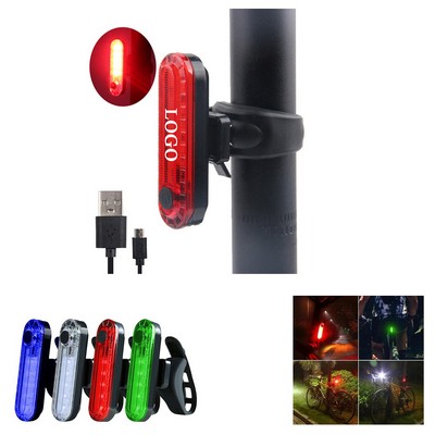 Mountain Bike Road Bike Taillight Usb Charging Led Lights