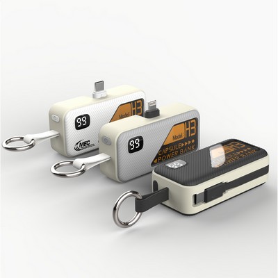 5000 mAh Keychain Charging Bank