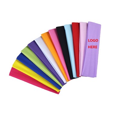 Elastic Stretch Yoga Sports Headbands for Women