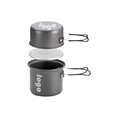 Outdoor Camping Cookware Set of 2