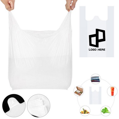 11.18 X 18.9 Inch Plastic Vest Bag