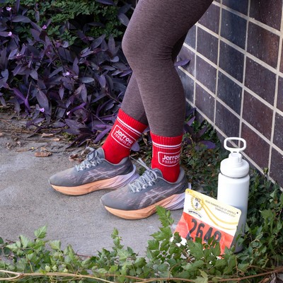 Quarter Crew Running Socks - Sprint or Marathon in Style - American Made