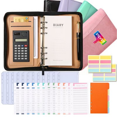 Business Padfolio with Calculator