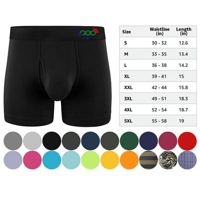 Men's Underwear Boxer Briefs Cotton Men's Boxer Briefs Underwear