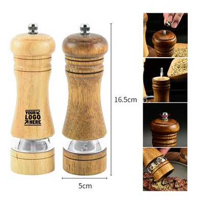 Wood Salt Pepper Grinder