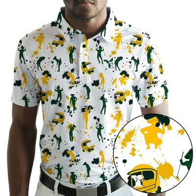 Men's Golf Polo - Cheese Party | Limited Edition