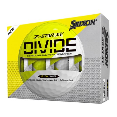 Srixon - Z-Star XV9 Divide - Yellow/White - TMB10360391