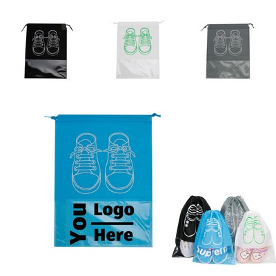 Thickened Household Non-Woven Drawstring Shoe Bag