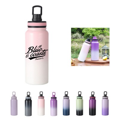 23 Oz Double-Wall Stainless Steel Water Bottle