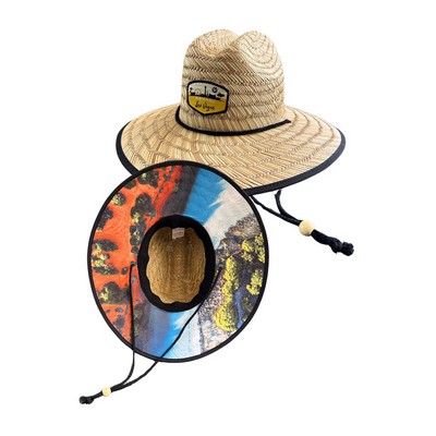 Lifeguard Straw Hat