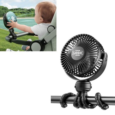 Portable Mini Baby Stroller Fan