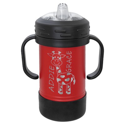 Polar Camel 10 oz. Red Sippy Cup