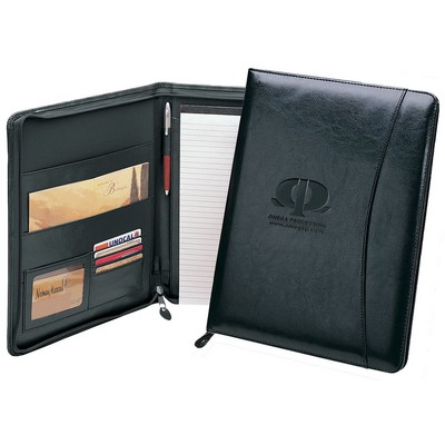 Attache Zippered Padfolio