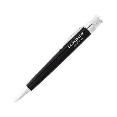 Tornado Classic Lacquer - Black Rollerball Pen