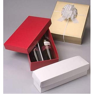 2 Piece Single Bottle Wine Box