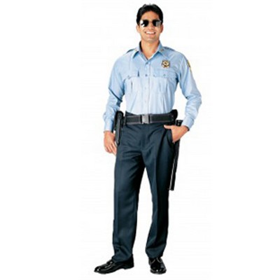 Light Blue Long Sleeve Police/ Security Uniform Shirt (S to XL)