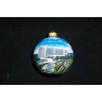 4" Ball Glass Ornament - Fine Art Artwork