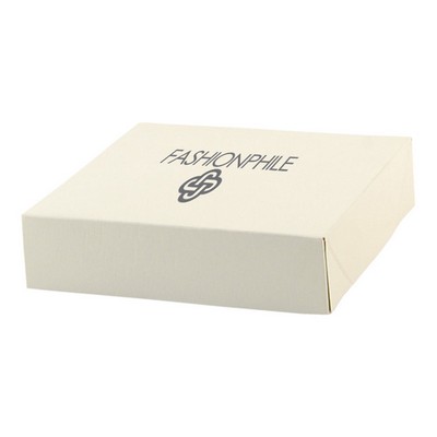 White Gloss Gift Box (6.5"x6.5"x1.625")