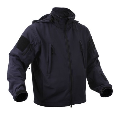 Midnite Navy Special Ops Tactical Soft Shell Jacket (S to XL)