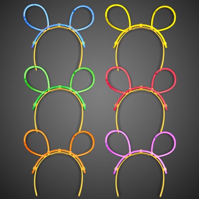 Glow Ear Headbands - BLANK