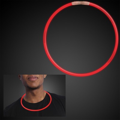 22" Red Glow Necklaces - BLANK