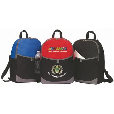 16" H 600 Denier Polyester Backpack