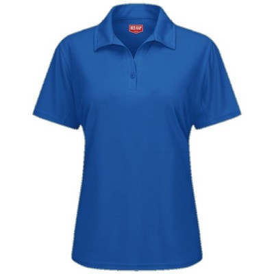 Red Kap™ Women's Short Sleeve Performance Knit® Flex Series Pro Polo - Royal Blue