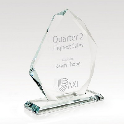 Tribute Glass Award 7.5"