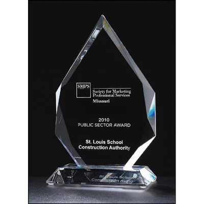 Diamond Crystal Award (5 7/8" x 9 7/8")