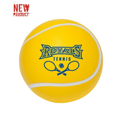 Union Printd - Tennis Ball Stress Reliever 2.5 inch Diameter with 1-Color Logo