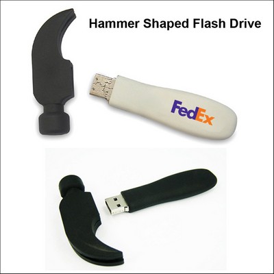 Hammer Shaped Flash Drive - 2 GB Memory