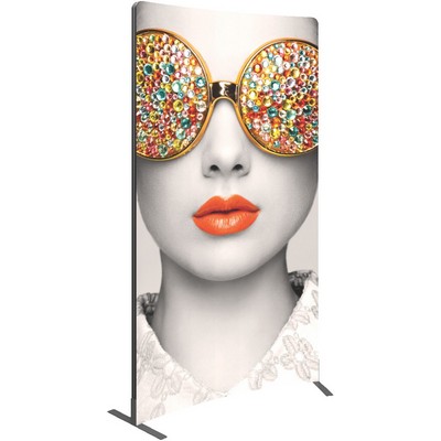 Vector Frame Curved 02 Fabric Banner Display