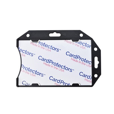 2.62" W x 3.88" H - Multi-Directional Rigid Card Holder (Blank)