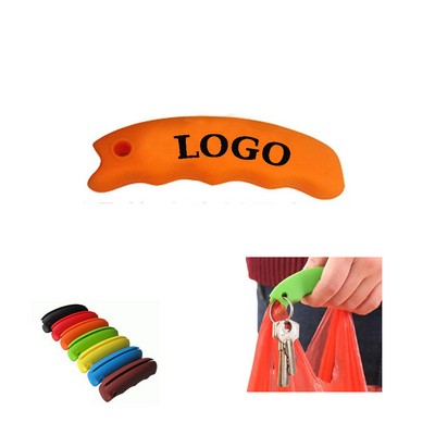 Silicone Bag Handle Grip W/ Keyhole