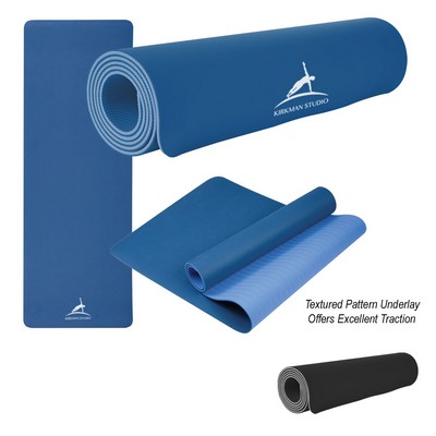 Two-tone Double Layer Yoga Mat