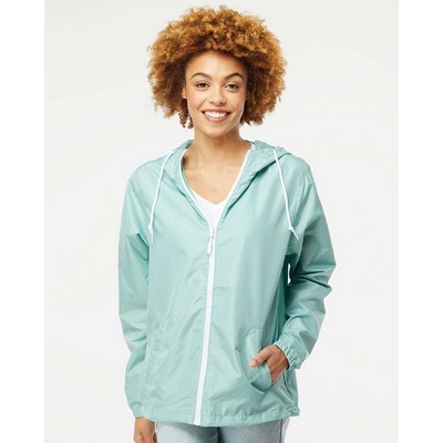 Independent Trading Co. Unisex Lightweight Windbreaker Full-Zip Jacket