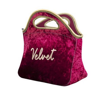 Klutch Velvet Neoprene Lunch Bag