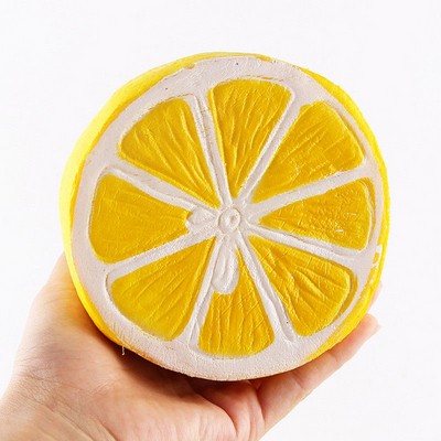 Slow Rising Stress Release Squishy Half Lemon