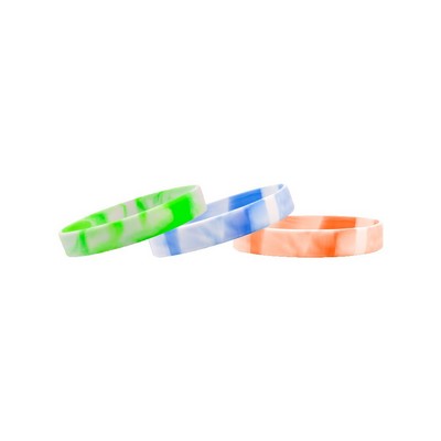 In-Stock 1/2" Swirl Silicone Wristbands